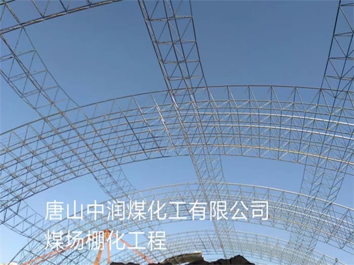 西青中润煤化工有限公司煤场棚化工程